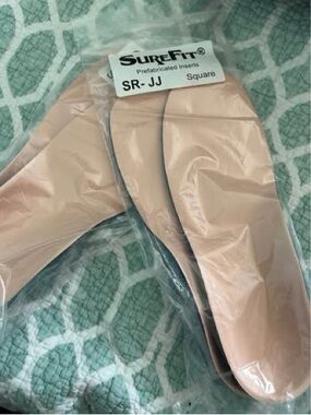 Sure Fit Beige Shoe Inserts SR-JJ Square